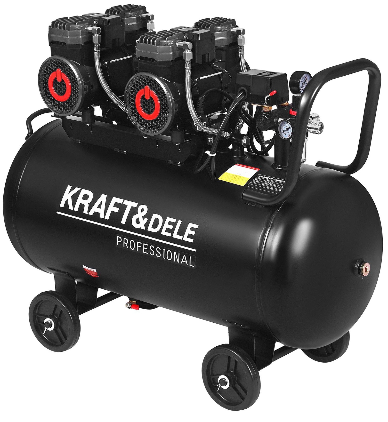 Betepalinis kompresorius 100L 2×2200W KD4083 - Sodrinta.lt