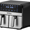 Bealiejė karšto oro gruzdintuvė Air Fryer 9 l 2500W su dviem kameromis + LCD KD4180 - Image 6