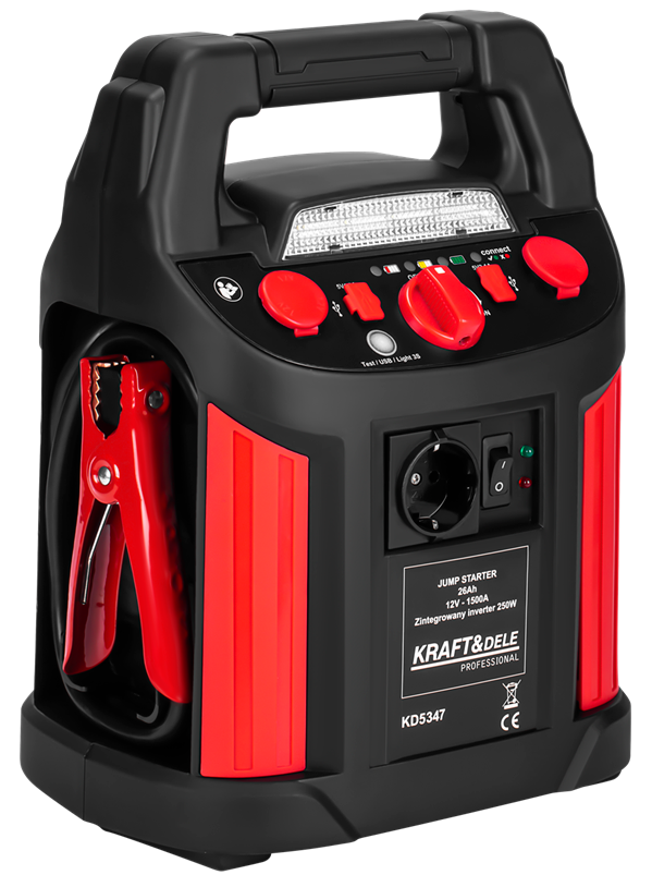 Užvedimo įrenginys 1200/700A 26Ah 12V inverteris KD5347 - Sodrinta.lt