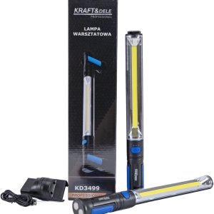 Dvigubas LED dirbtuvių žibintuvėlis USB-C 1000 lm KD3499 - Sodrinta.lt
