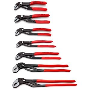 Santechninės replės KNIPEX Cobra su fiksavimu - Sodrinta.lt