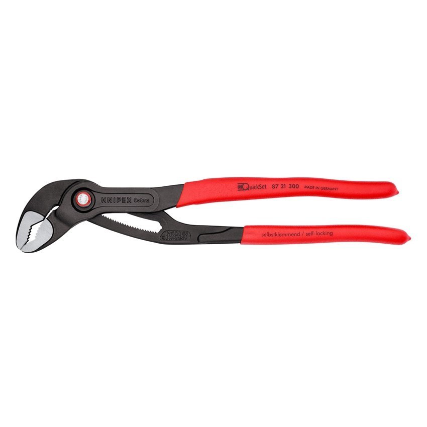 Santechninės replės KNIPEX Cobra su greitu fiksavimu 300mm - Sodrinta.lt