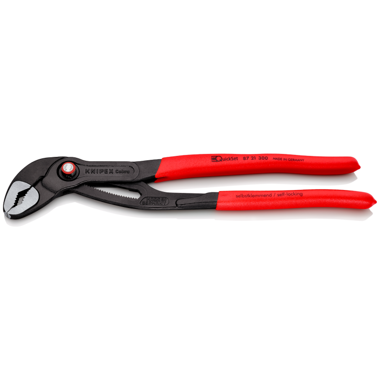 Santechninės replės KNIPEX Cobra su greitu fiksavimu 300mm - Sodrinta.lt