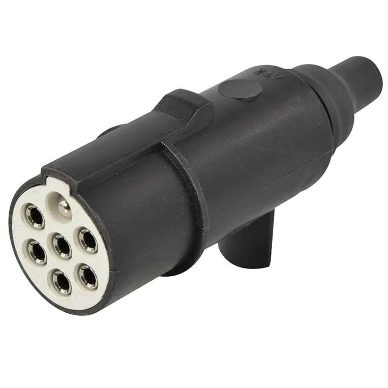 Kištukas priekabai 24V/S-7POL, plast. - Sodrinta.lt