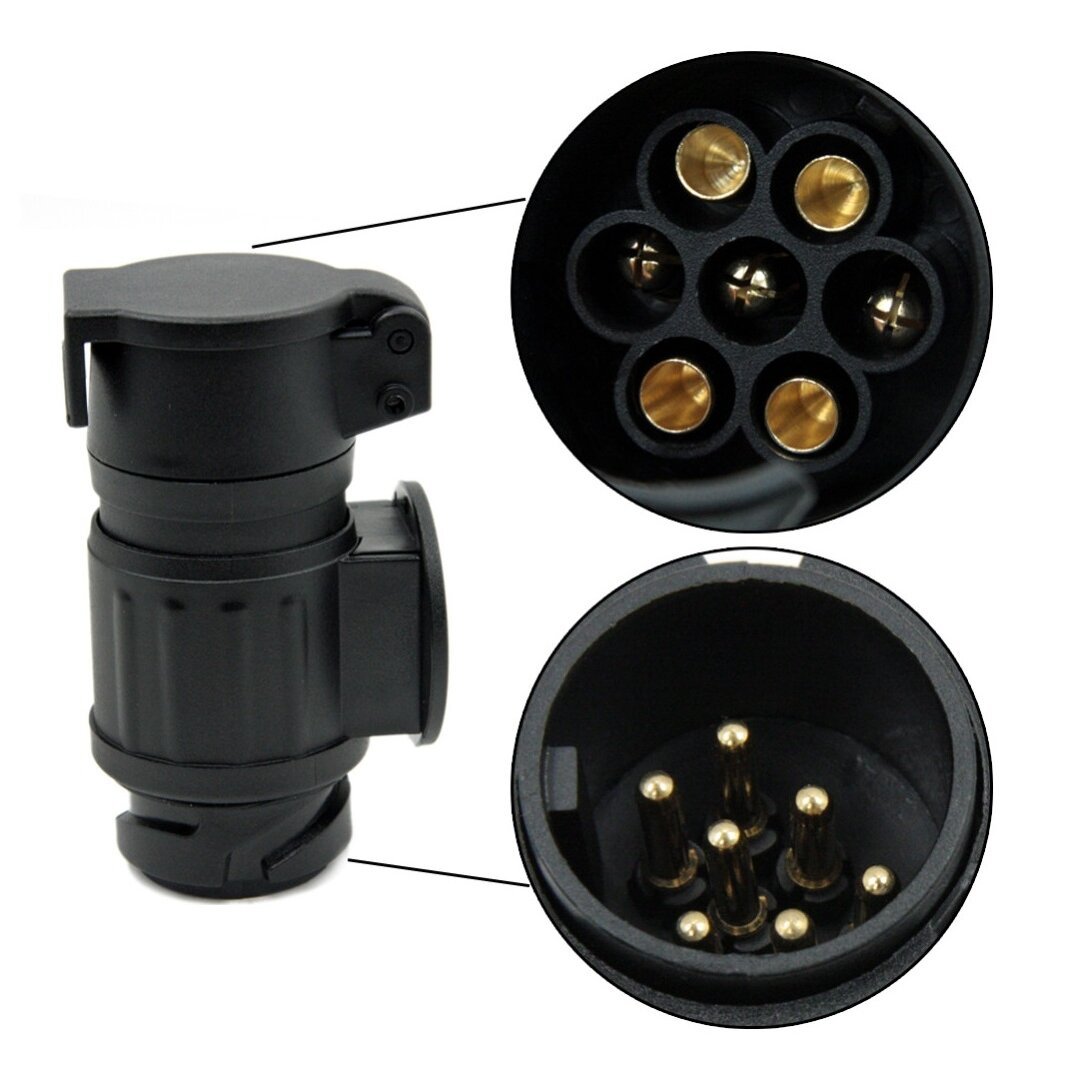 Adapteris priekabai 13-7POL, plast., prailgintas - Sodrinta.lt