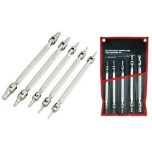 TORX lanksčių raktų rinkinys 5vnt. - Sodrinta.lt