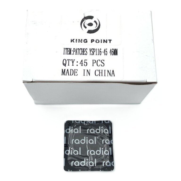 Padangų lopas kvadratinis 46mm (45vnt) - Sodrinta.lt
