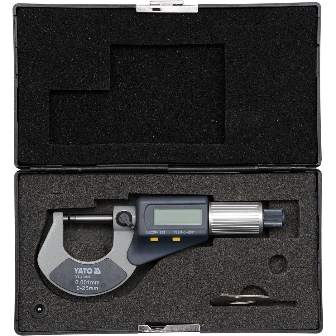 Mikrometras elektroninis 0-25mm - Sodrinta.lt