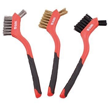 Šepečių vielinių plastikine rankena rinkinys 3vnt. 180mm - Sodrinta.lt