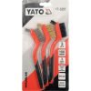 Šepečių vielinių plastikine rankena rinkinys 3vnt. 180mm - Sodrinta.lt