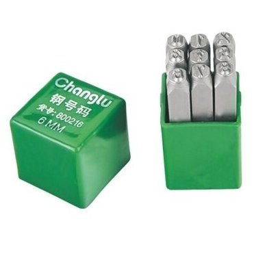 Skaičių žymeklių komplektas 4mm, 9vnt. - Sodrinta.lt