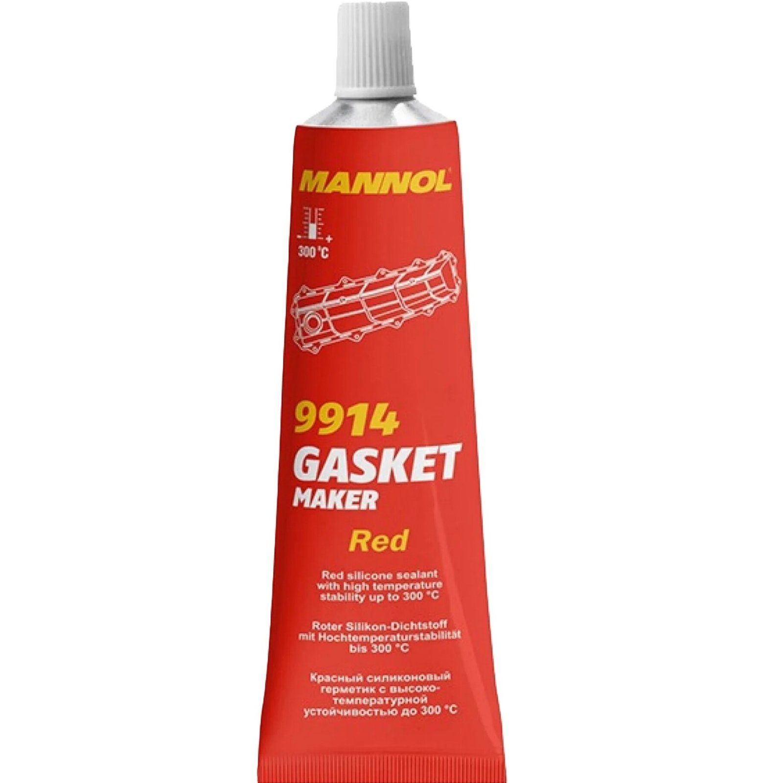 Hermetikas raudonas MANNOL 85g - Sodrinta.lt