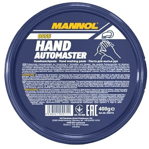 Pasta rankoms plauti MANNOL 400ml - Sodrinta.lt