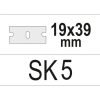 Geležčių stiklo grandikliui 39x200mm rinkinys (10vnt) - Sodrinta.lt