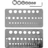 Skylių šablonas/ gręžimo gylio ribotuvas 10vnt. (1.0-13.0mm) - Sodrinta.lt