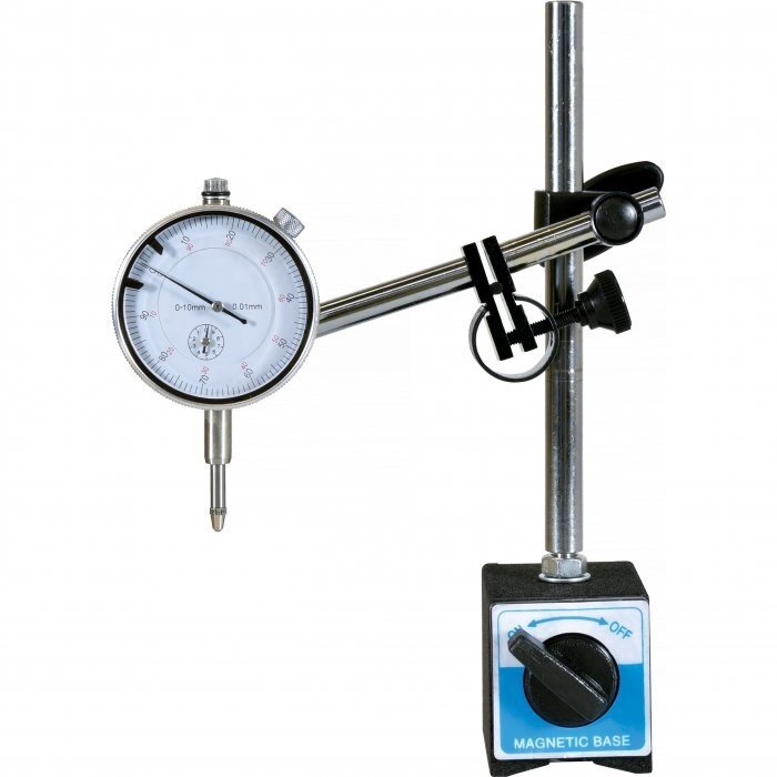 Indikatorius su magnetiniu stovu 0-10mm - Sodrinta.lt
