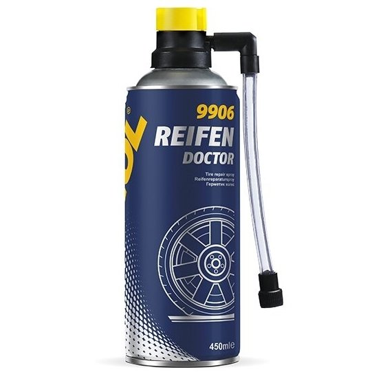 Kiaurų padangų sandariklis MANNOL 450ml - Sodrinta.lt