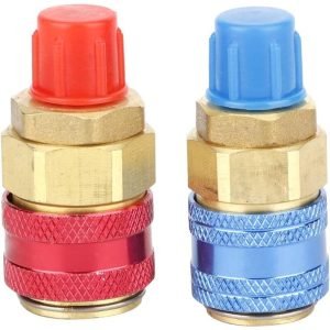Oro kondicionierių R134A jungtys (varinės) 1/4" su išoriniu sriegiu 2vnt. - Sodrinta.lt