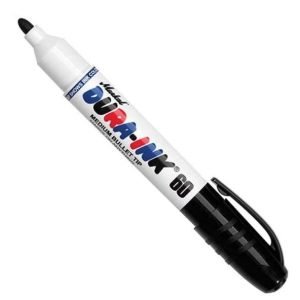 Žymeklis permanentinis DURA-INK 60 apvalus 3 mm juodas - Sodrinta.lt