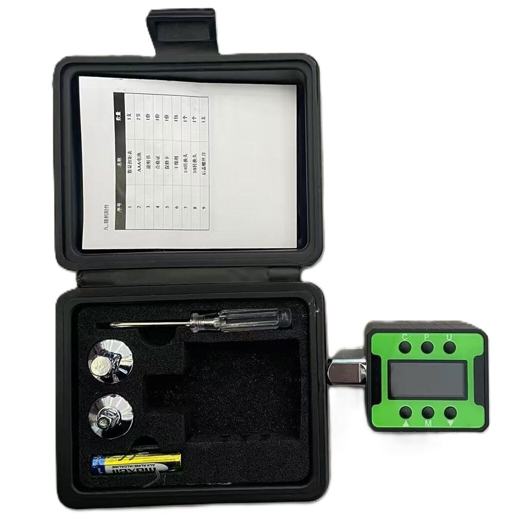1/2" dinamometrinis skaitmeninis adapteris terkšlei 6-200Nm - Sodrinta.lt