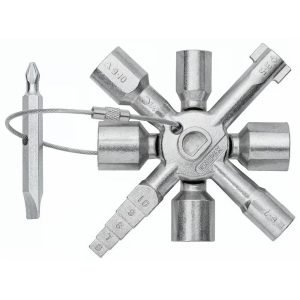 Universalus raktas elektros spintoms KNIPEX TwinKey - Sodrinta.lt