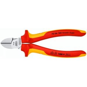 Šoninio kirpimo replės elektrikui 160mm (1000V) KNIPEX - Sodrinta.lt