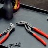 Santechninės replės prailgintos KNIPEX SLIM Cobra su fiksavimu 180mm - Sodrinta.lt