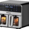 Karšto oro gruzdintuvė 9 l, 2500 W, dvi 4,5 l talpos su LCD KD4179 - Image 2