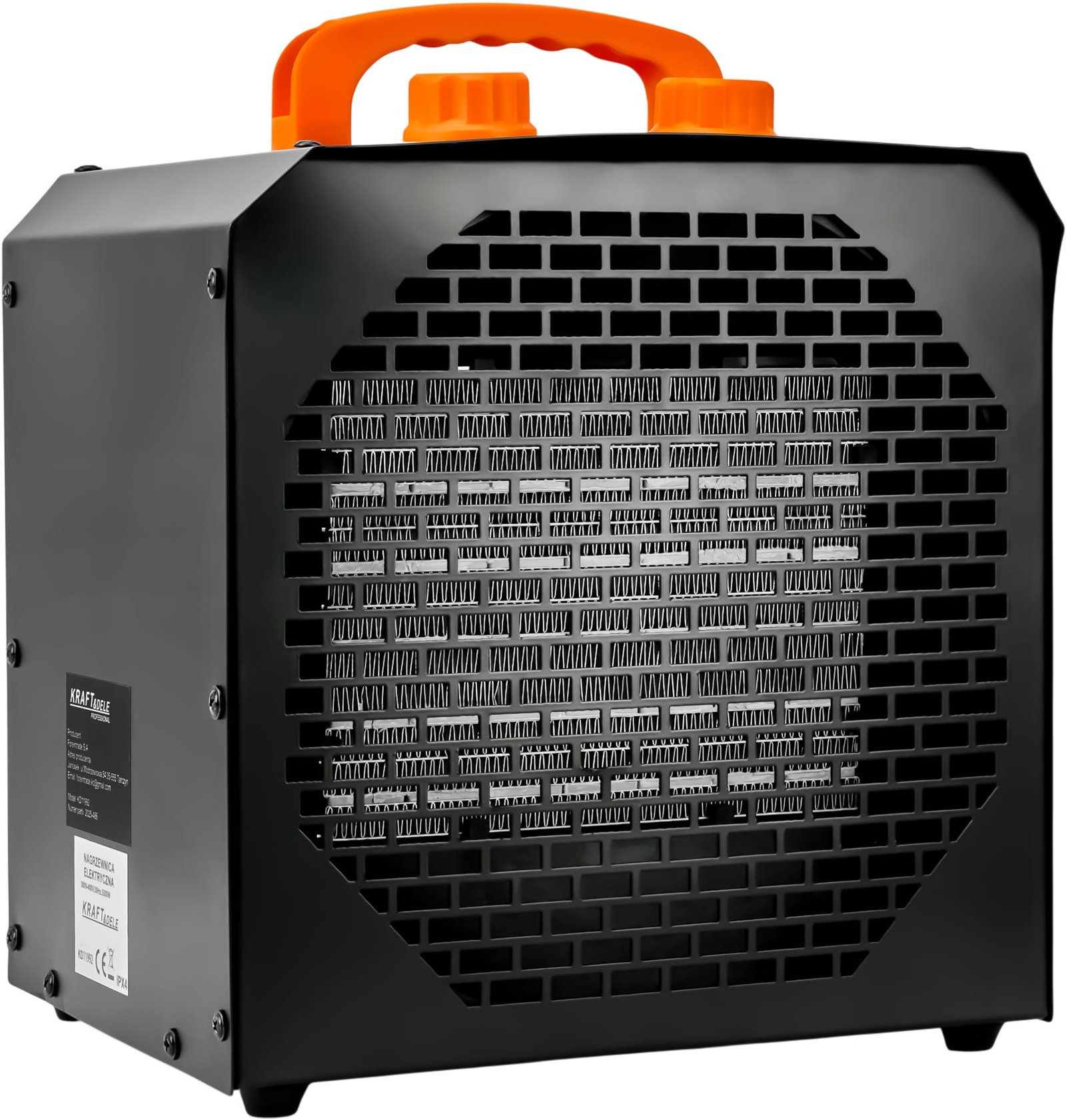 Elektrinė šildymo patranka 5500W KD11992 - Image 6