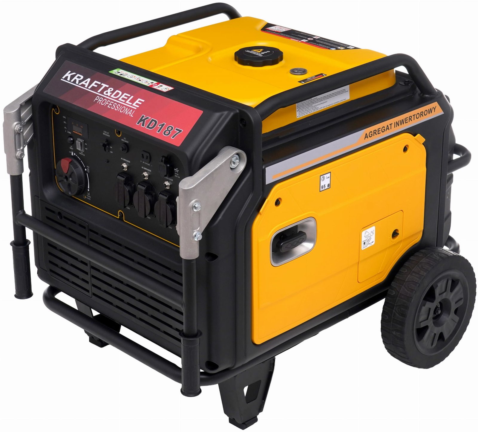 Inverterinis generatorius 8.5kW Kraftdele KD187 - Sodrinta.lt