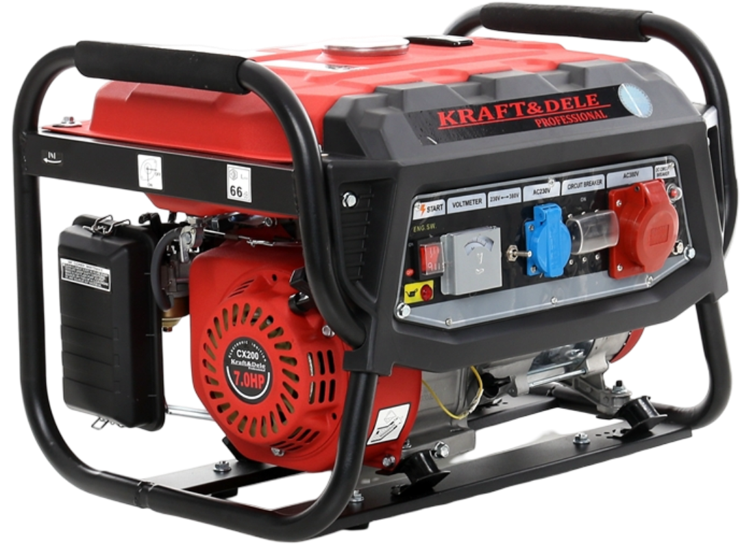 Generatorius 3000W 12/230/380V KD137 - Sodrinta.lt