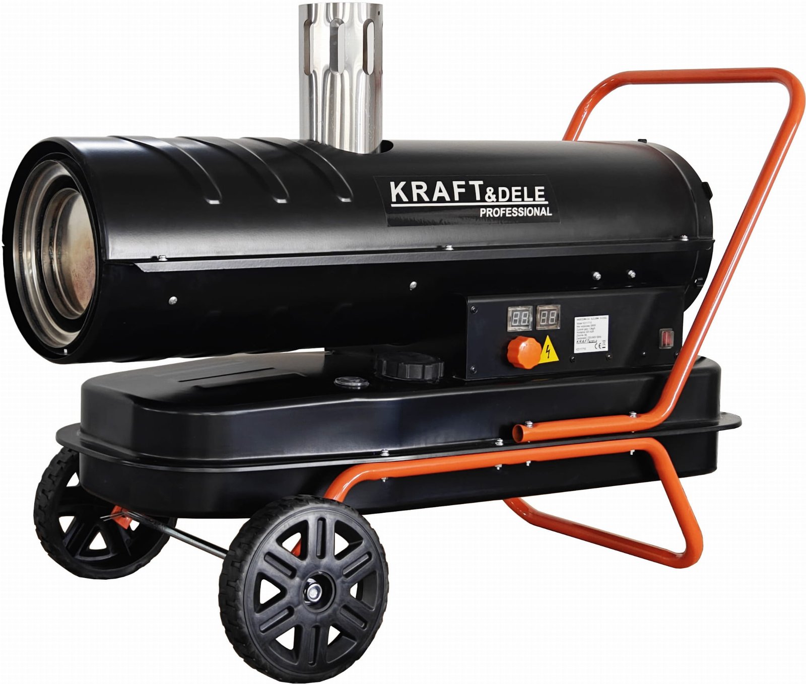 Dyzelinis oro šildytuvas su kaminu 30 kW KD11715 - Sodrinta.lt