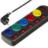 3 m ilgio elektros prailgintuvas su 5 lizdais KD4001-CZ - Sodrinta.lt