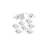 Kabelių montavimo spaustukai 14,2 x 13,6 mm, 10 vnt. KD10084 - Sodrinta.lt
