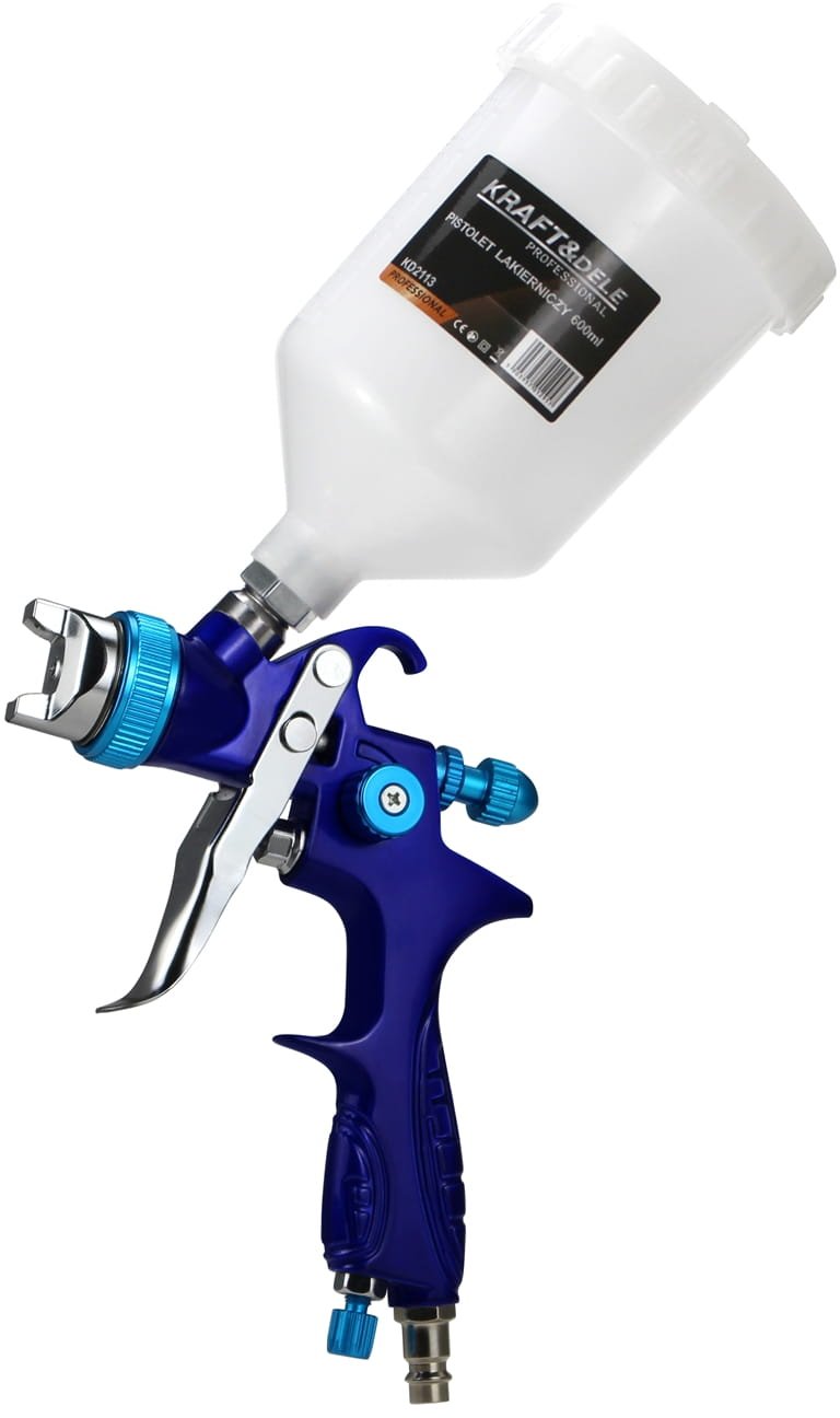 Dažymo pistoletas 600 ml Kraft&Dele KD2113 - Sodrinta.lt