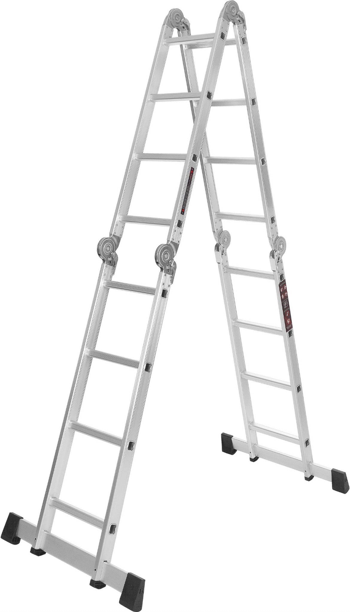 Kopėčios su platforma 4x4, 460 cm KD4071 - Sodrinta.lt