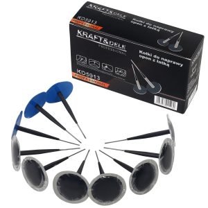 Kołki do naprawy opon z łatką 6mm 10 sztuk KD5913 - Sodrinta.lt