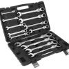 Kombinuotų raktų su terkšle (lankstomi) rinkinys 13 vnt. 8–32 mm KD11305 - Sodrinta.lt