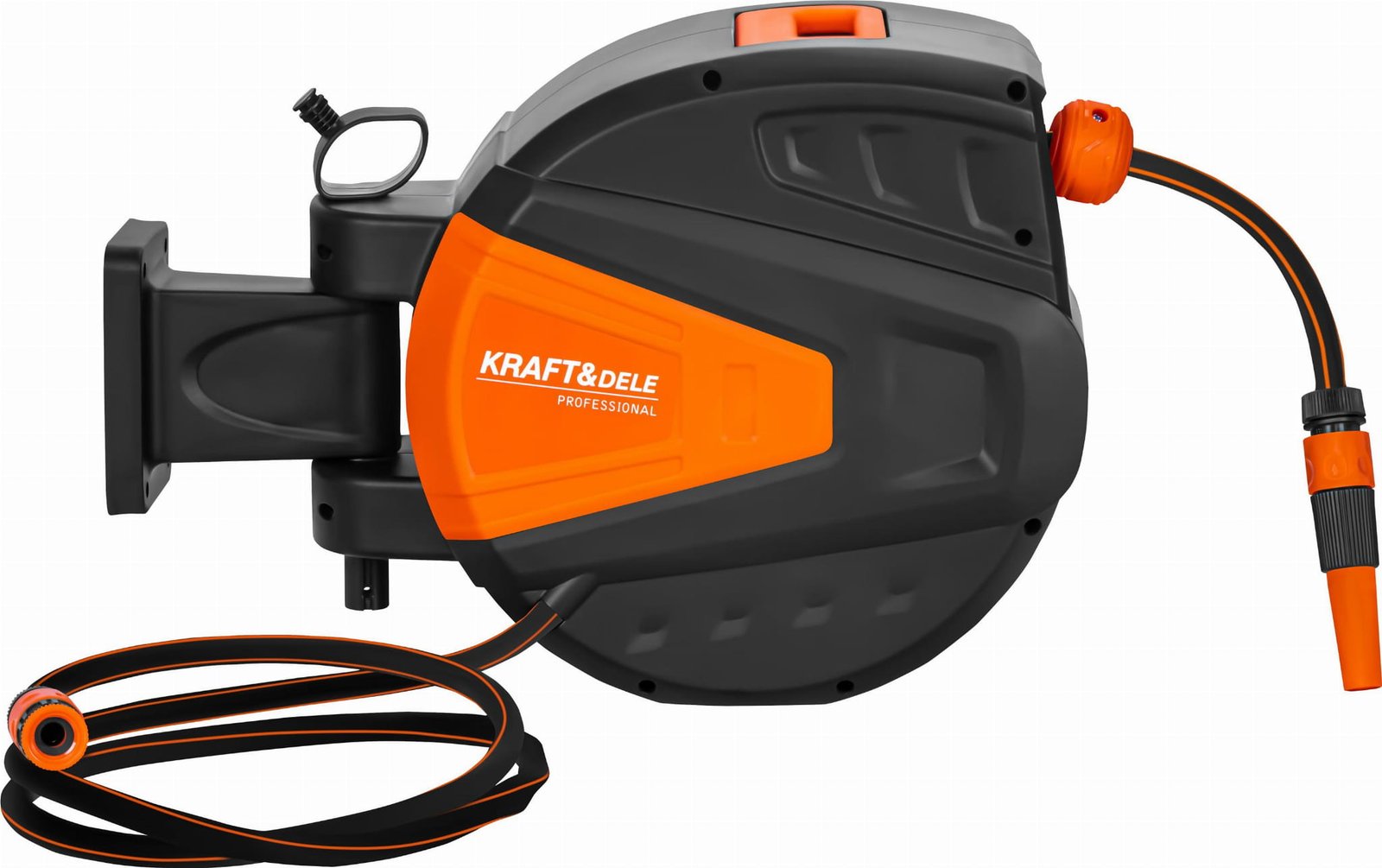Savaime susivyniojanti sodo žarna 25 m + 2 m 1/2" KD2154 - Sodrinta.lt