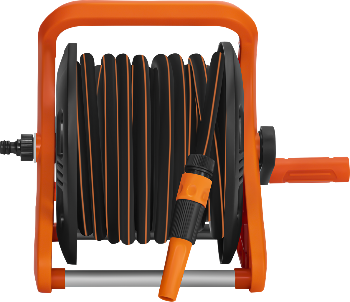Sodo žarnos stovas su žarna 20 m + 2 m 1/2" KD2156 - Sodrinta.lt