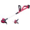 Akumuliatorinis trimeris su priedais WORCRAFT 20V LI-ION - Sodrinta.lt