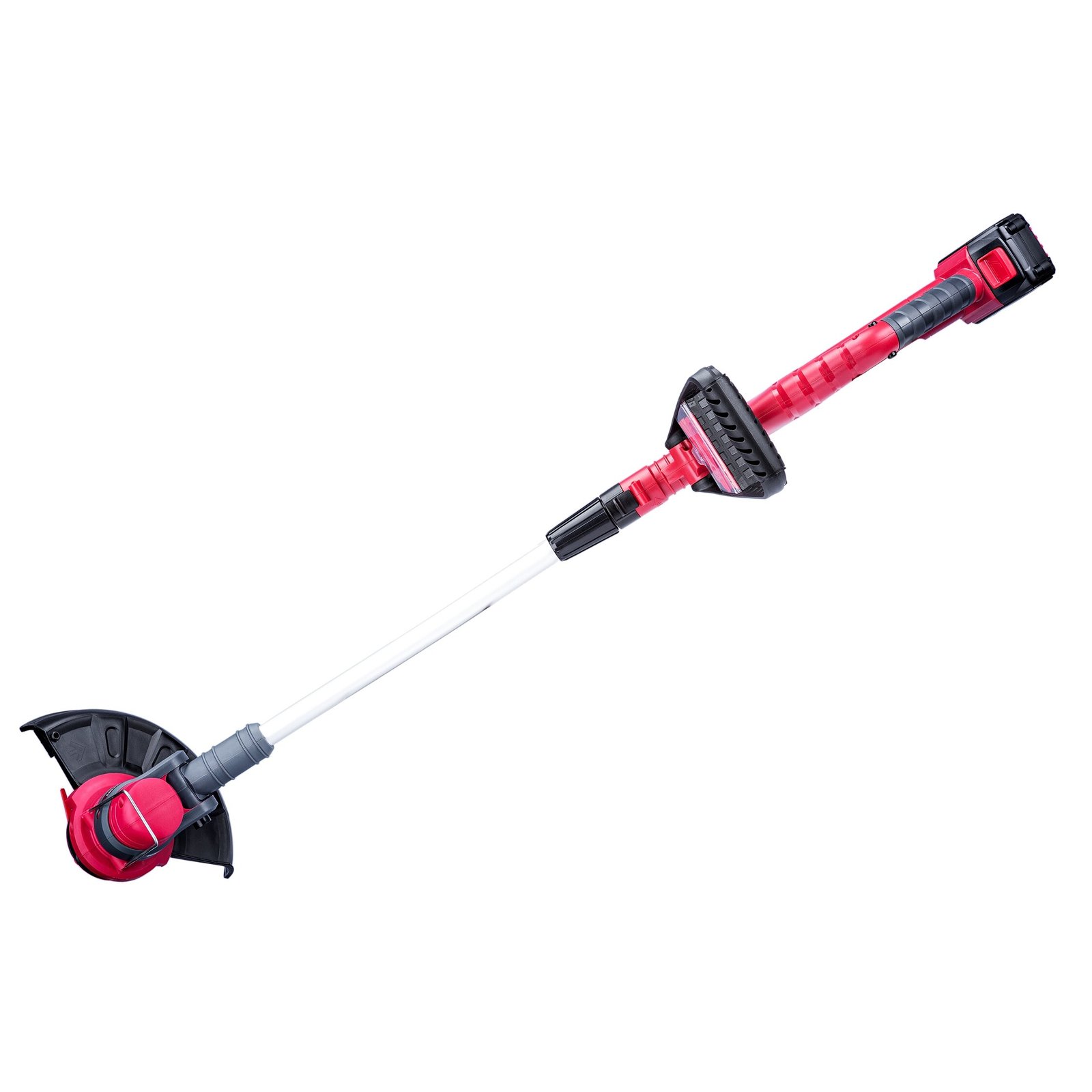 Akumuliatorinis trimeris su priedais WORCRAFT 20V LI-ION - Sodrinta.lt