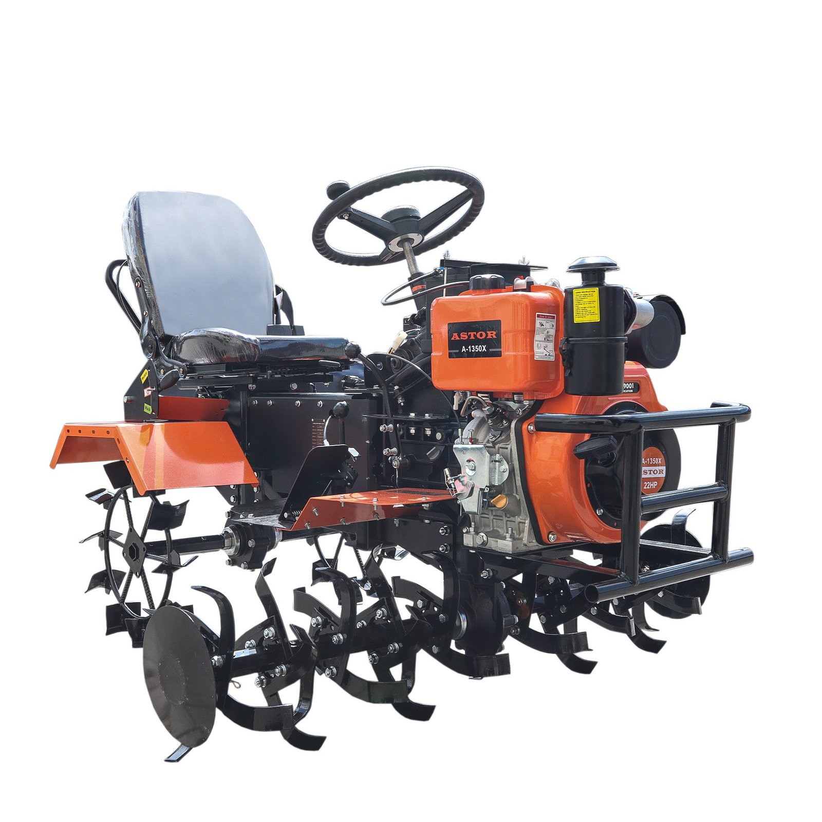 4x4 Mini traktorius Rider - R-1350x - Sodrinta.lt