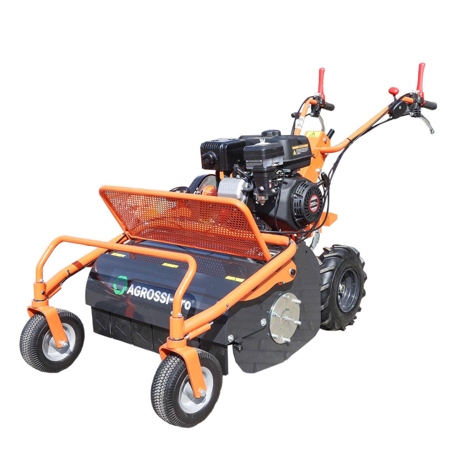 AGROSSI-Pro SK-600R mulčeris, žolės smulkintuvas - Sodrinta.lt