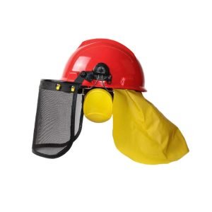 Apsauginis šalmas su skydeliu FS-004 - Sodrinta.lt