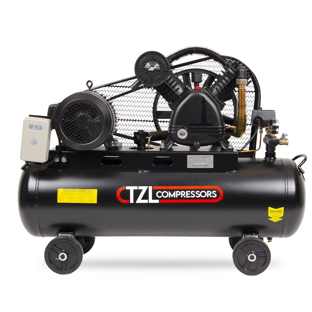 Stūmoklinis/diržinis kompresorius TZL-V650/12.5 - 100L - Sodrinta.lt