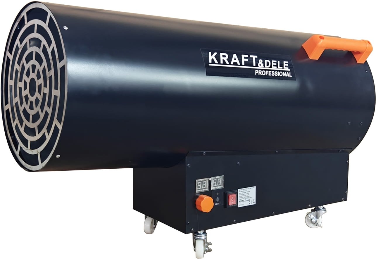 Dujinis oro šildytuvas 100 kW su automatiniu reduktoriumi KD11707 - Sodrinta.lt
