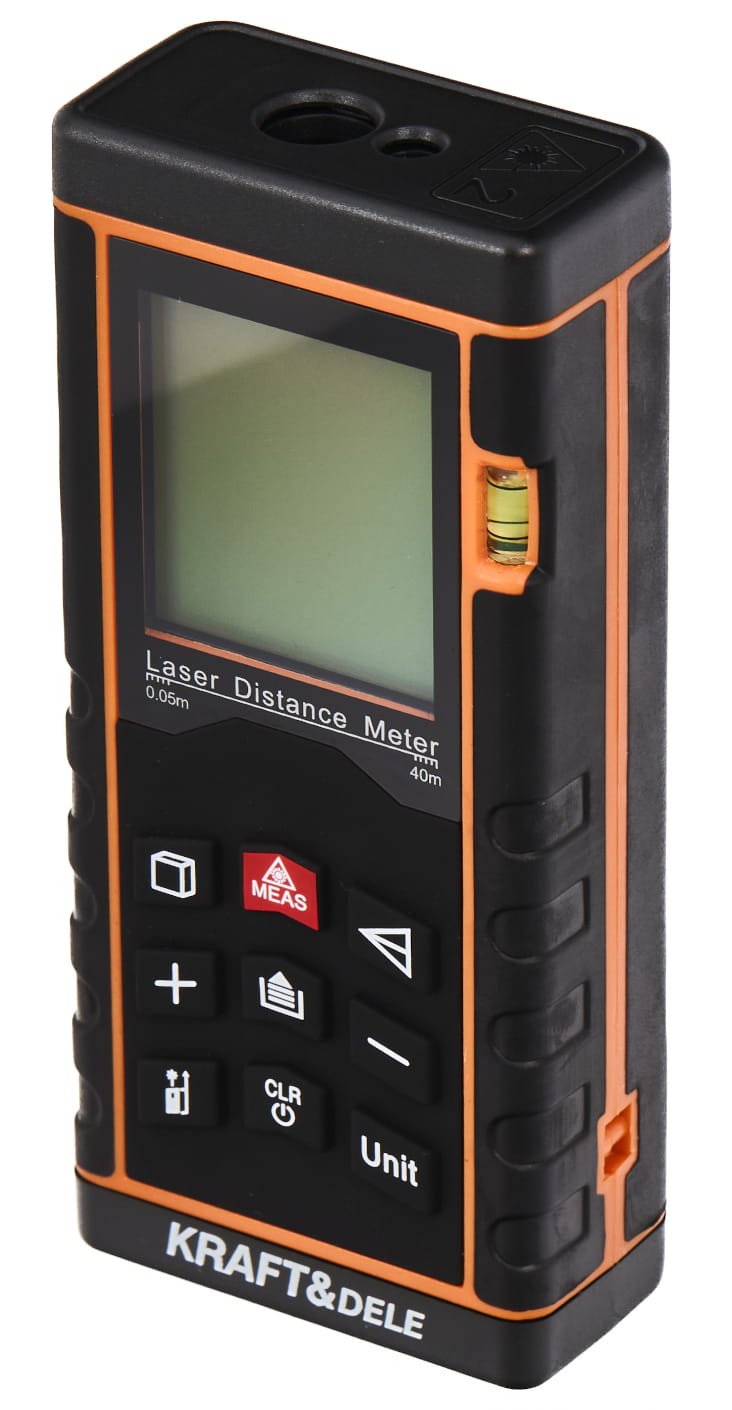 Lazerinis atstumo matuoklis Kraft&Dele 40m KD10405 - Sodrinta.lt