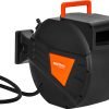 Savaime susivyniojanti pneumatinė žarna 15 m + 1,5 m 1/4