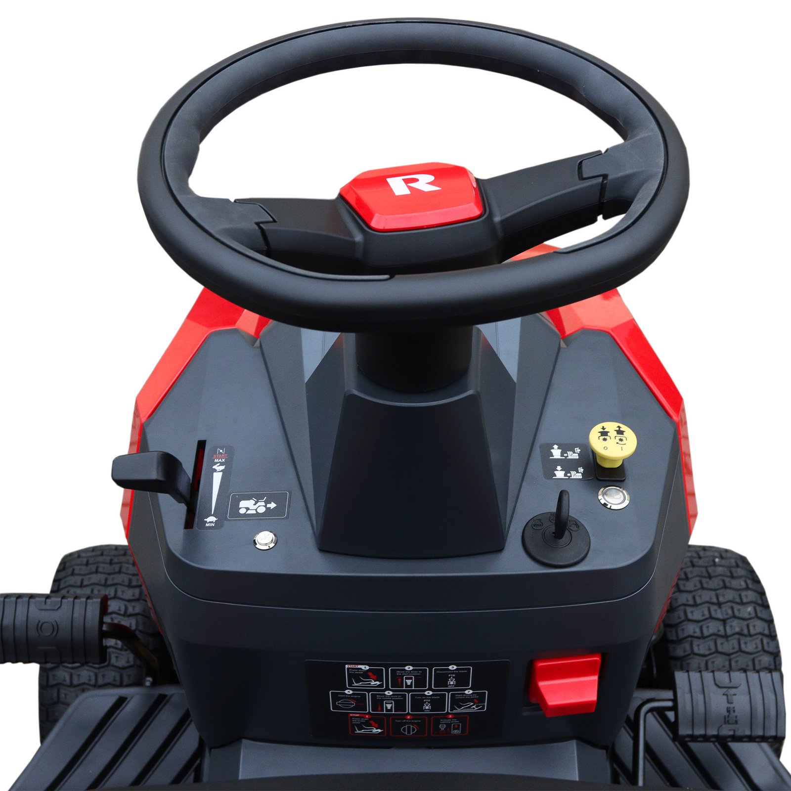 RIDER R92-BH vejos traktoriukas - Image 5